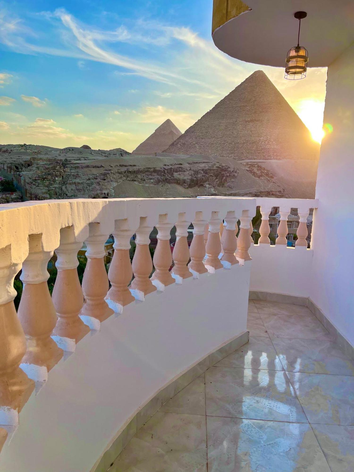 Alba Pyramids View Kairo Eksteriør bilde