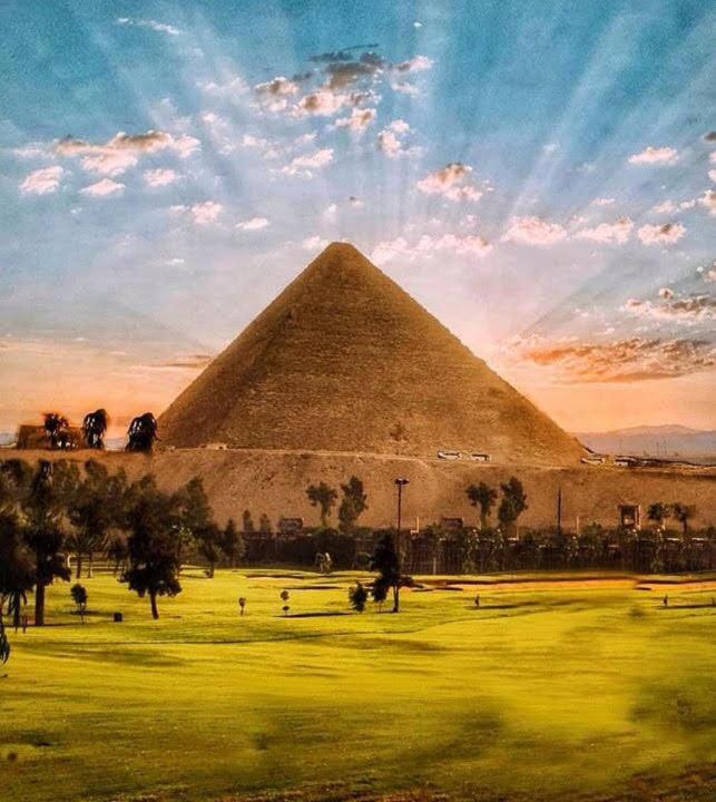 Alba Pyramids View Kairo Eksteriør bilde