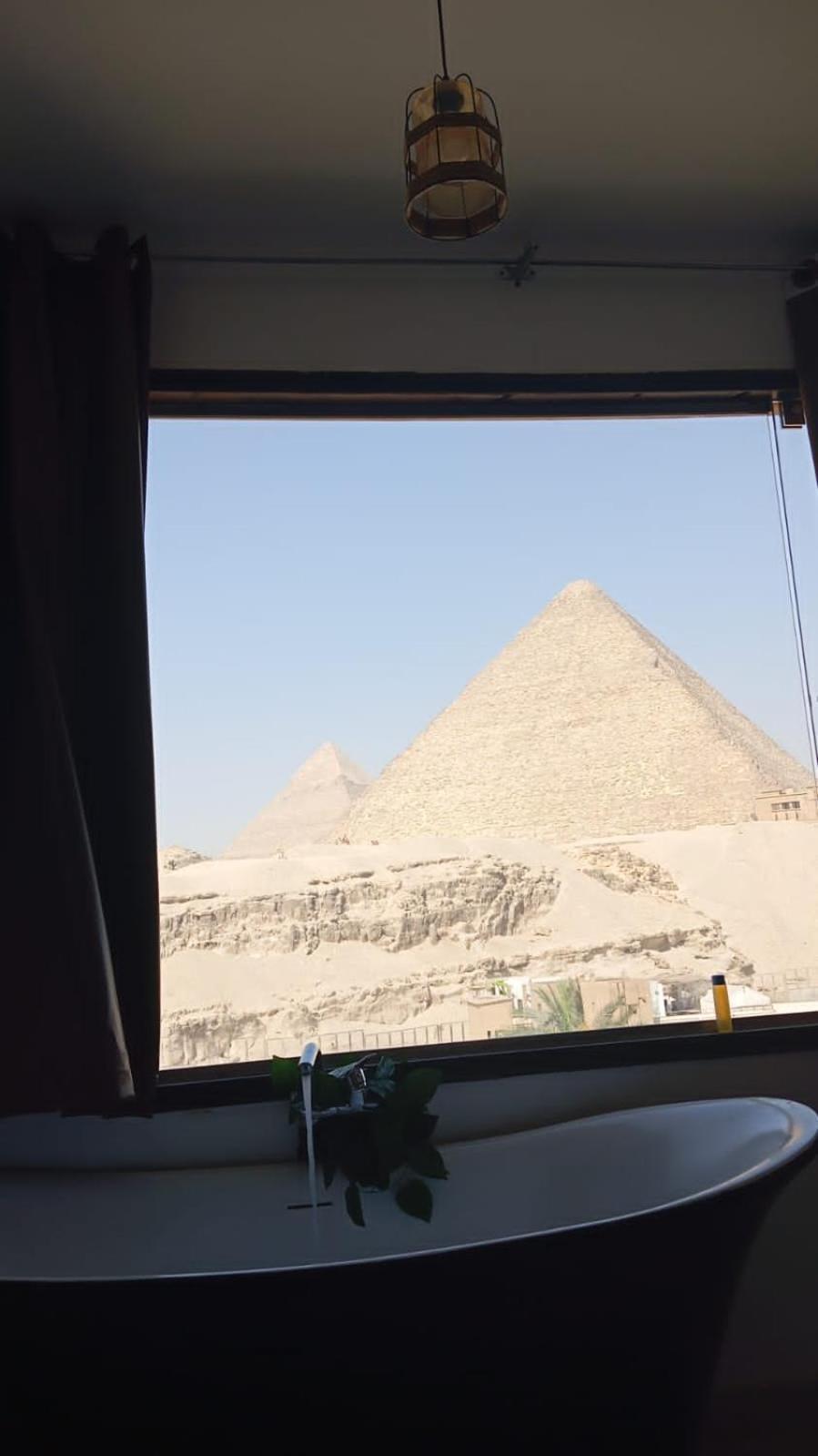 Alba Pyramids View Kairo Eksteriør bilde